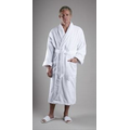 X-large Luxury Rolled Cuff Premier Hotel Shawl Collar Terry Robe